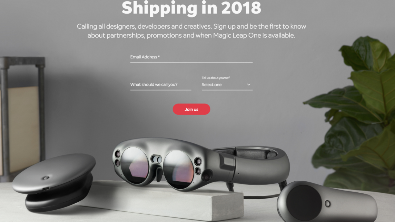 Cel mai secretos startup lansează primul produs - Magic Leap One