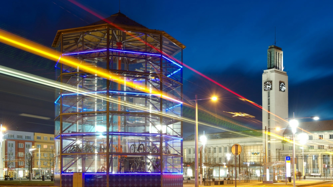 KADRA vrea să implementeze o parcare pentru biciclete de tip bike tower