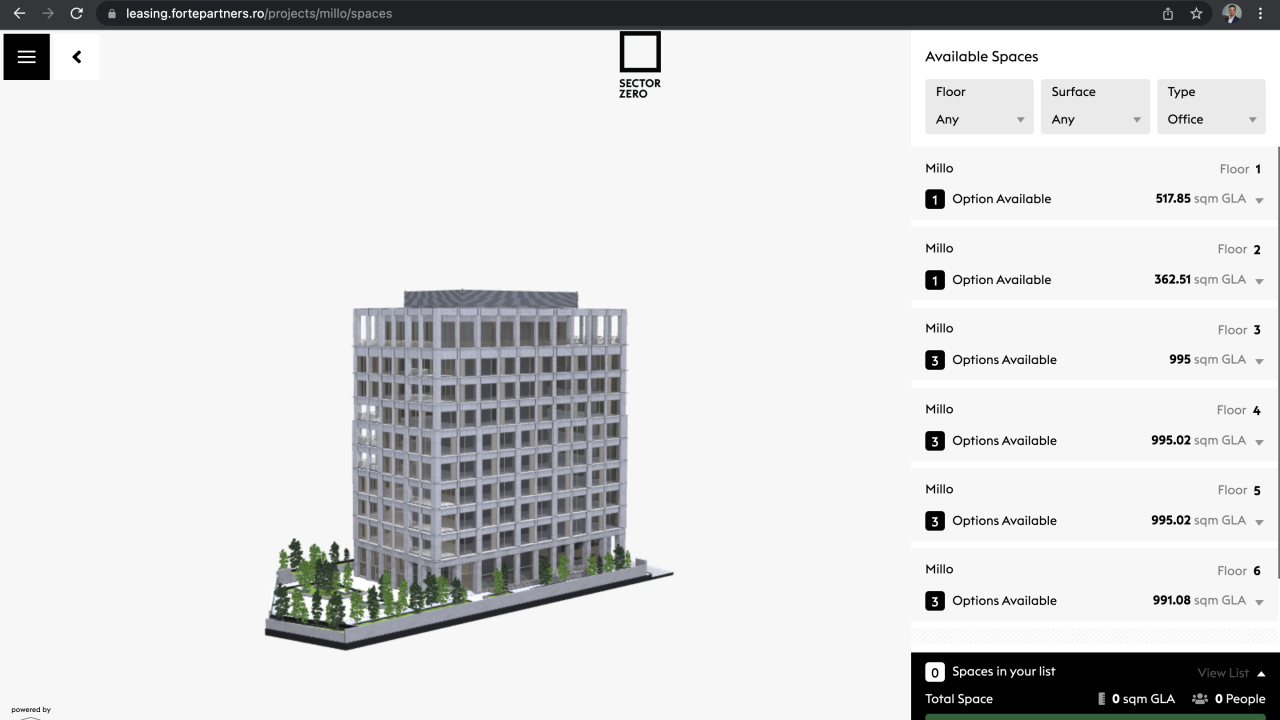 Bright Spaces digitalizează portofoliul imobiliar al Forte Partners