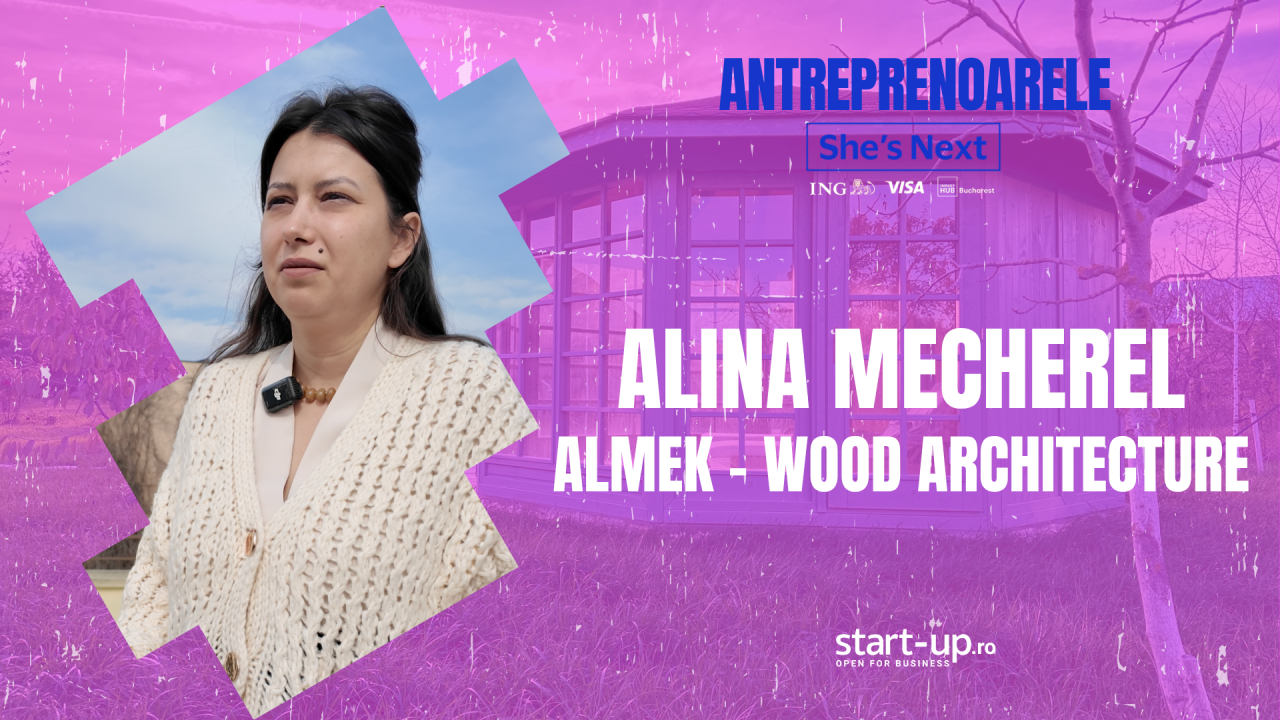 Antreprenoarele She’s Next | <span class="title-highlight">Alina Mecherel</span>: ”lemnul continuă să spună o poveste”
