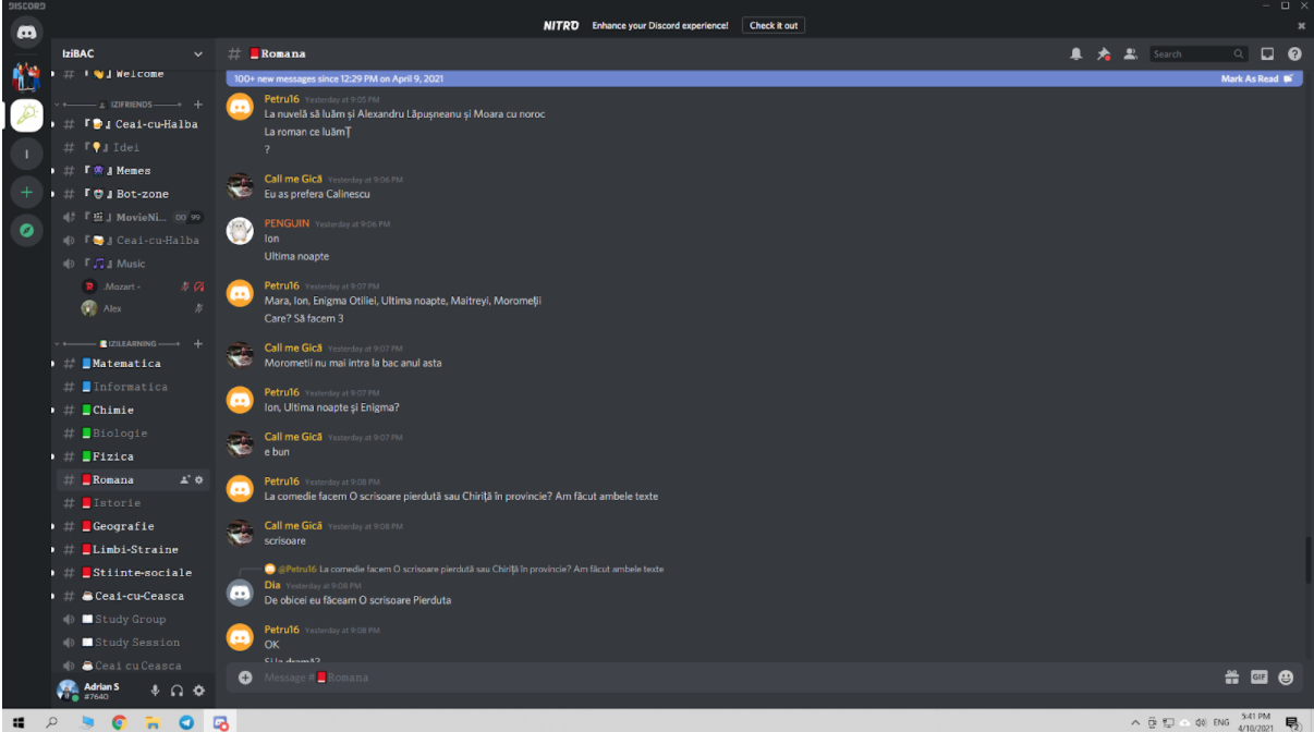 iziBAC lansează o comunitate de învățare pe Discord