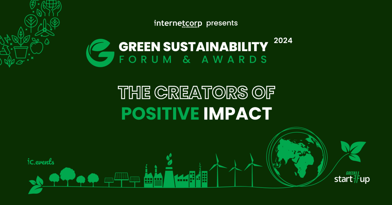 Green Start-Up Sustainability Forum & Awards - participă la schimbarea durabilă