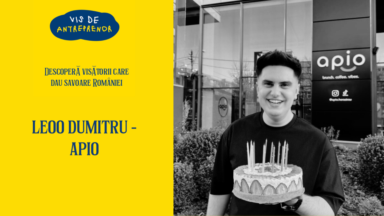 Leoo Dumitru: de la rețete online către 1 milion de români la propriul restaurant