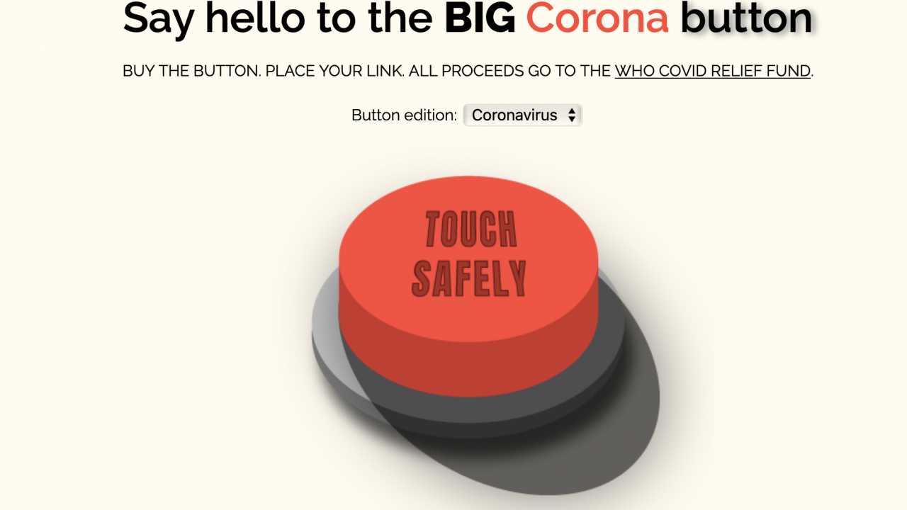 Doi români au făcut un... buton online unde donezi pentru Covid-19