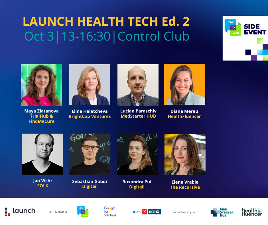 Launch Health Tech 2: comunitatea HealthTech din CEE se reunește la București