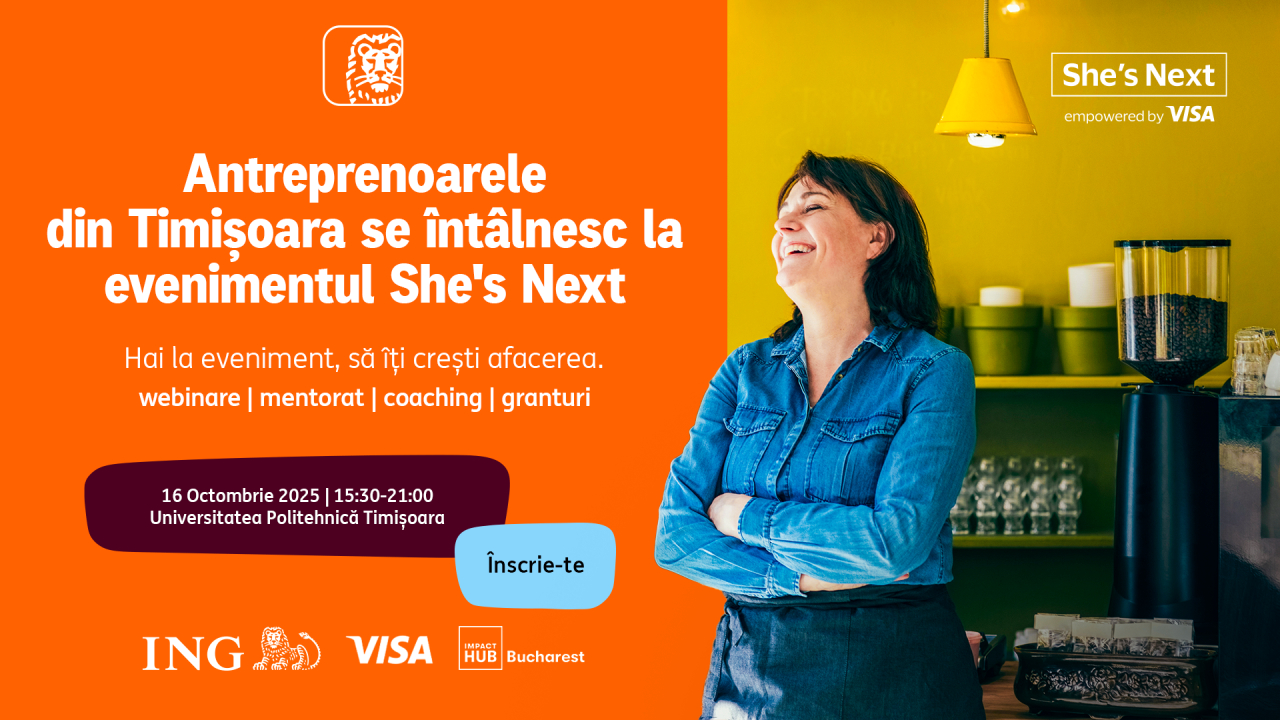 Antreprenoarele din Timișoara se reunesc la al doilea eveniment din Caravana She’s Next