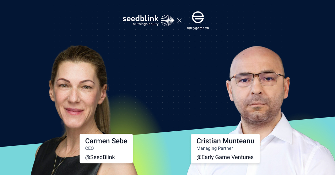 SeedBlink, parteneriat cu fondul Early Game Ventures pentru startup-uri