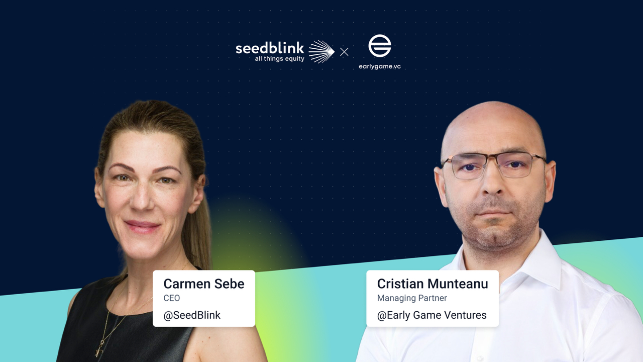 SeedBlink, parteneriat cu fondul Early Game Ventures pentru startup-uri