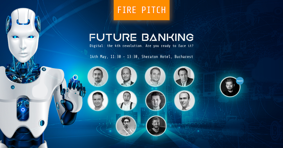 Prezintă-ți startup-ul fintech investitorilor pe scena Future Banking