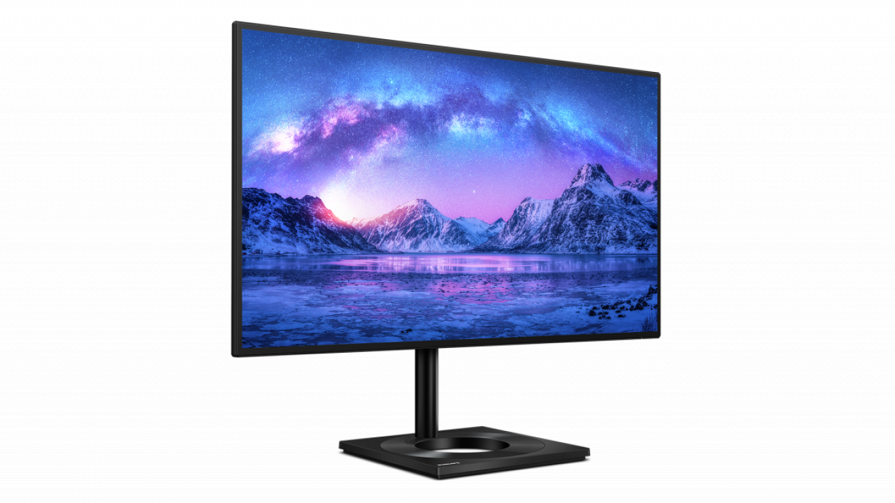 Monitorul Philips dedicat graficienilor și celor din domeniul financiar