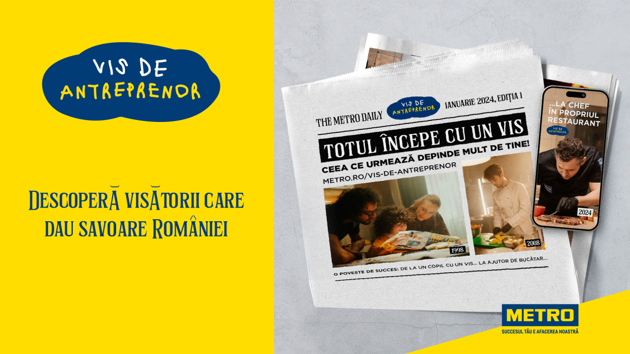 Vis de antreprenor – descoperă oamenii care dau savoare României