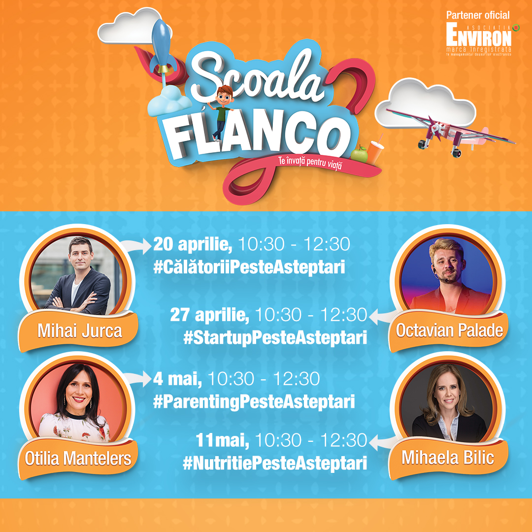 Vino la Școala Flanco să vorbim despre antreprenoriat și startupuri