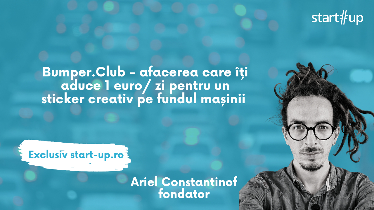 Bumper.Club îți aduce 1 euro/ zi pentru un sticker creativ pe fundul mașinii