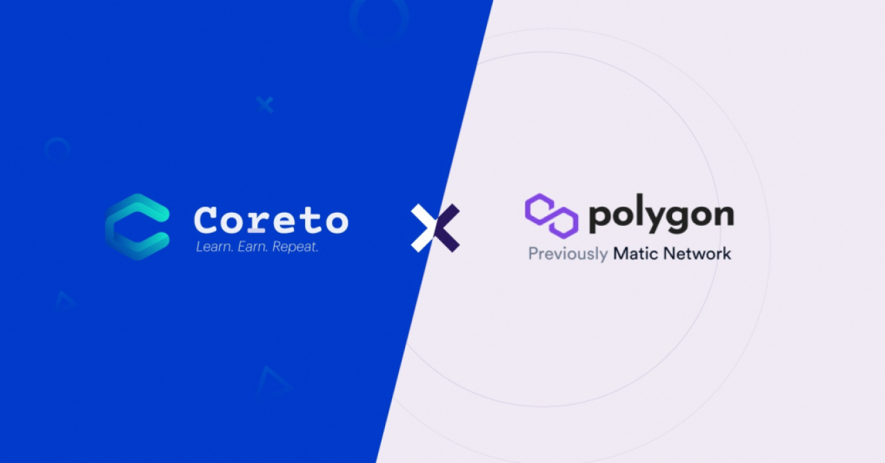 Un nou parteneriat in lumea criptomonedelor - Coreto & Polygon