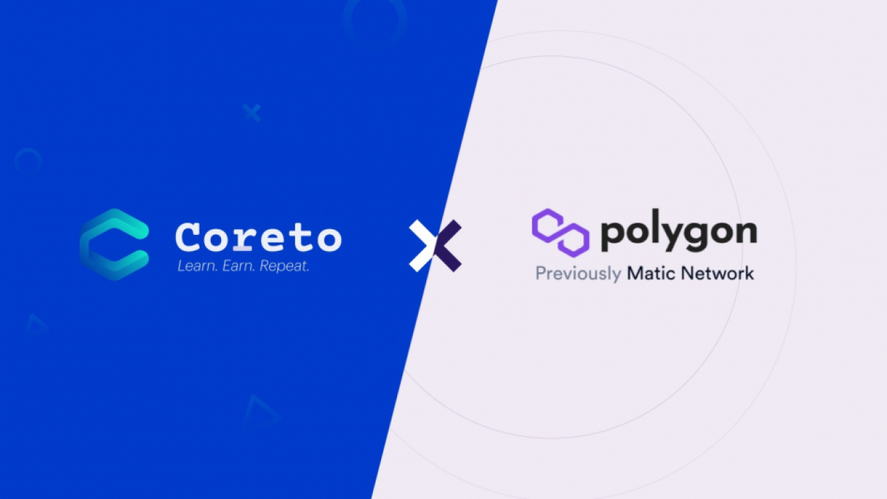 Un nou parteneriat in lumea criptomonedelor - Coreto & Polygon