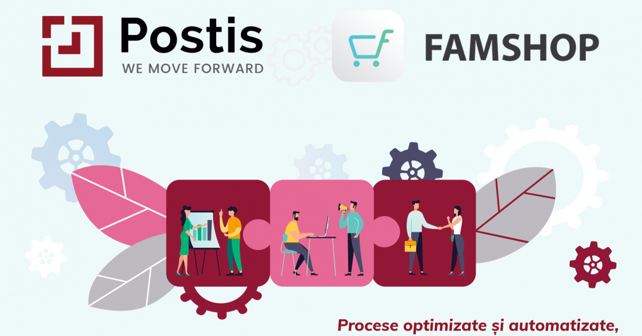 Postis, parteneriat cu FamShop pentru automatizarea proceselor de eCommerce