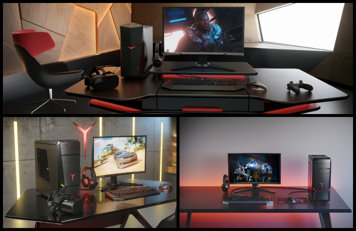 Gamescom: Lenovo a lansat trei desktopuri de gaming și un monitor