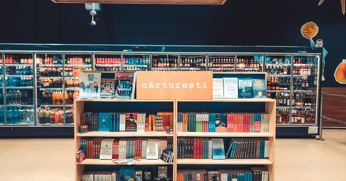 Cărturești extinde rafturile de cărți din Mega Image. Rezultatele experimentului
