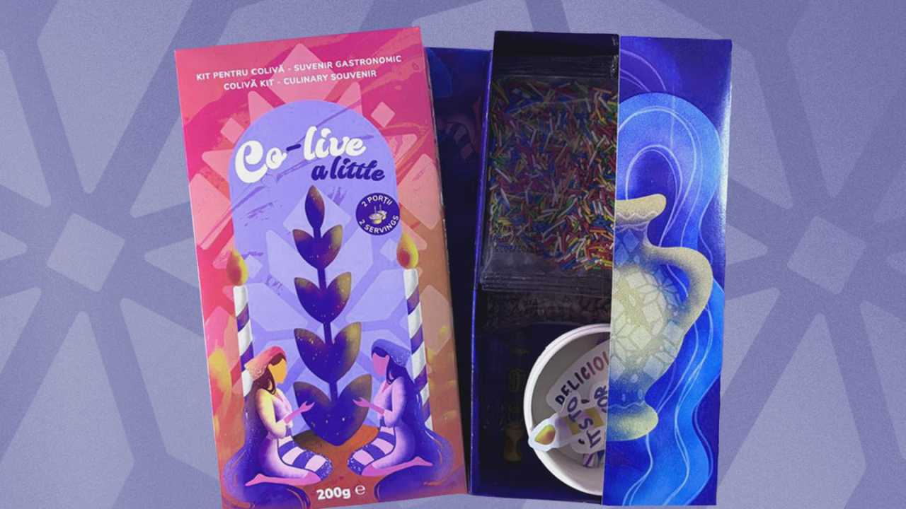 Coliva la cutie, suvenirul românesc gata de oferit oricui din lume