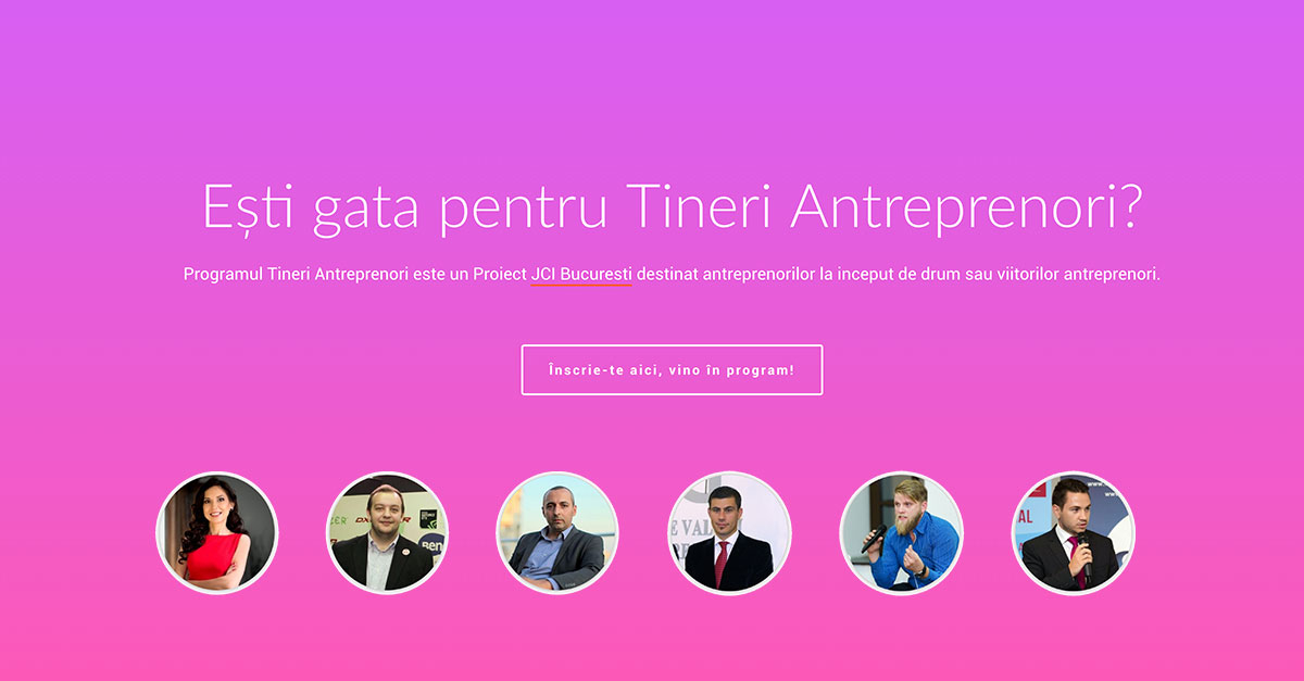 Tineri Antreprenori: program de mentorat organizat de JCI București