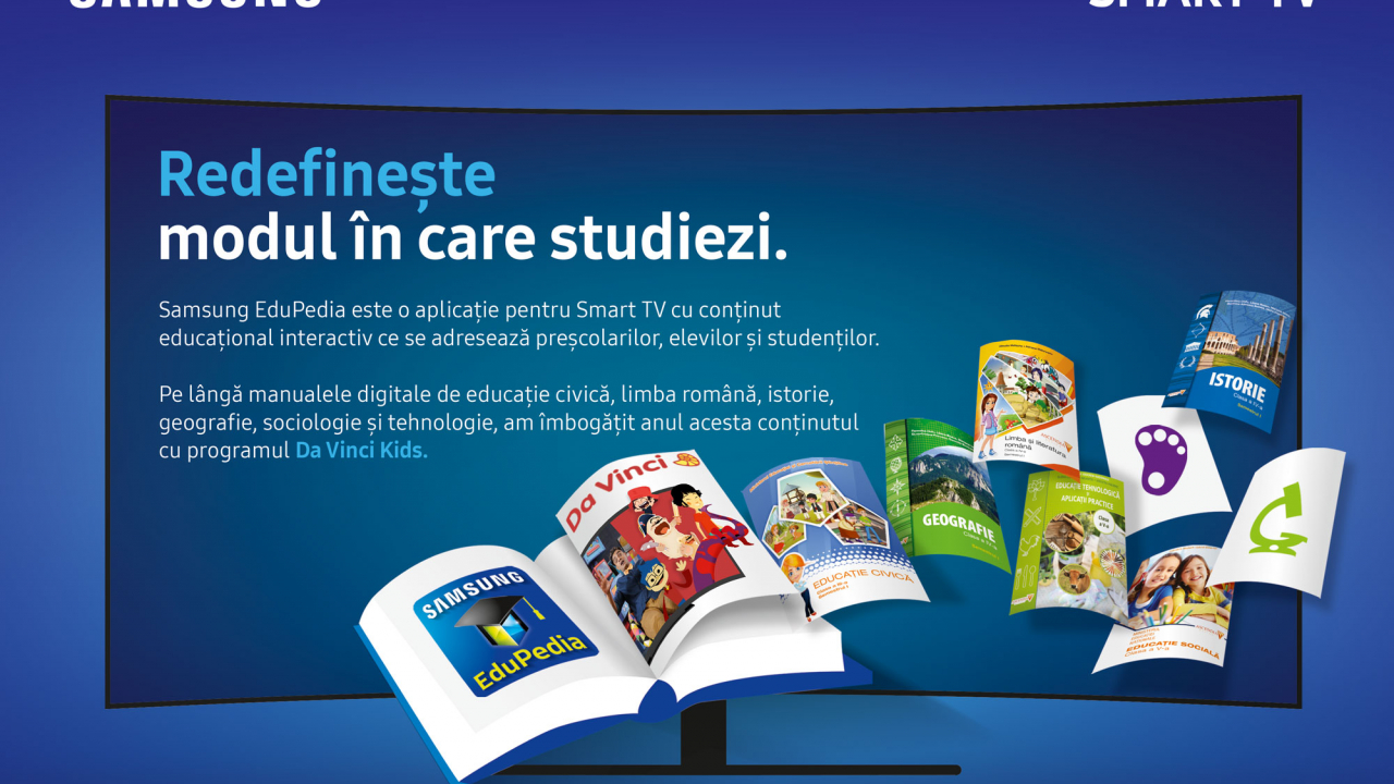 Samsung EduPedia: noi emisiuni interactive pentru copii în aplicație