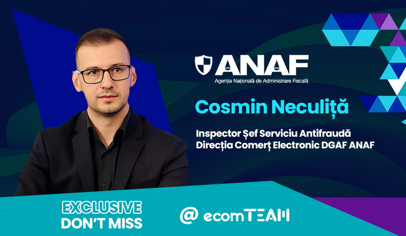 <span class="title-highlight">ANAF vine la ecomTEAM</span>: cum vede Fiscul industria de e-commerce în 2025 și ce sfaturi are pentru magazinele online