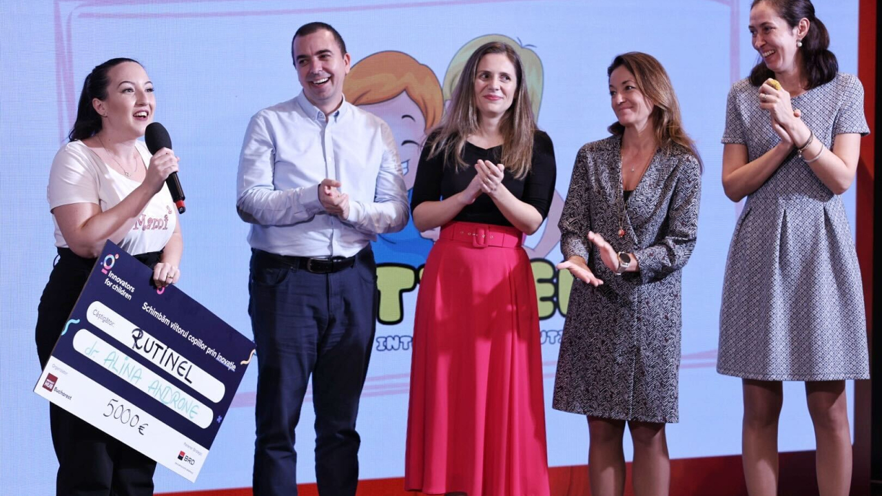Startup care transformă rutina prin joc, câștigător Innovators for Children 2023