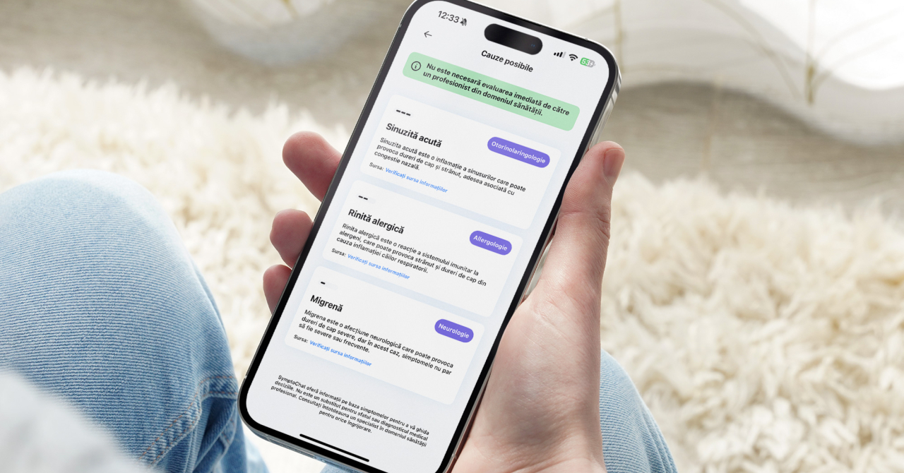 SymptoChat, aplicația românească care te ajută să te autodiagnostichezi