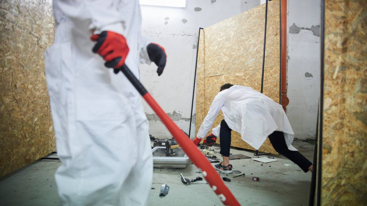 Break Room - locul unde spargi obiecte, dacă te-a enervat traficul