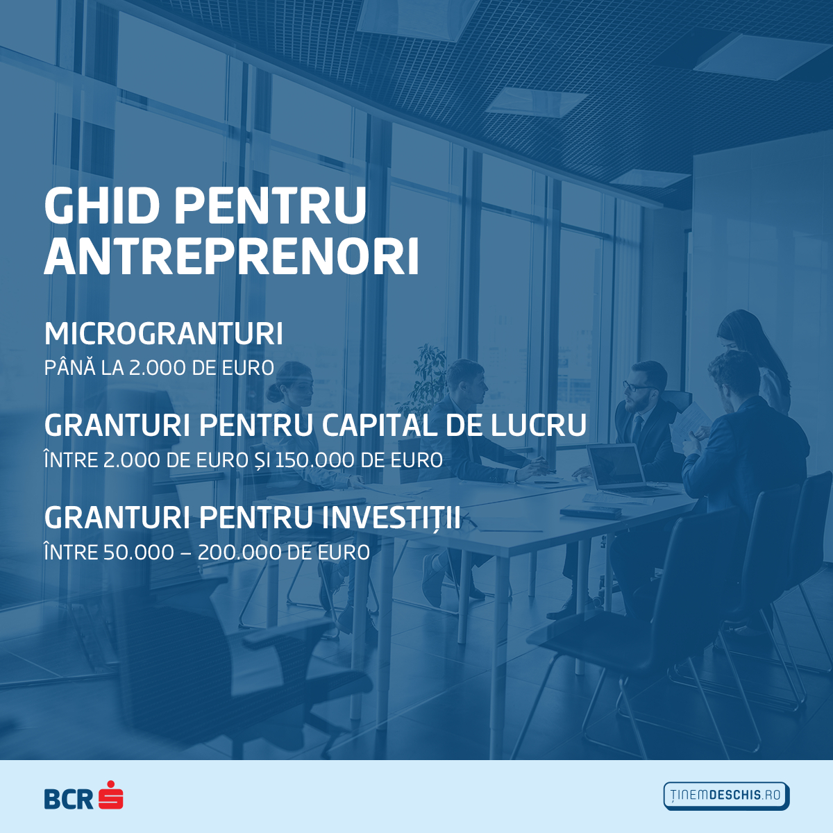 Ghidul de granturi nerambursabile pentru IMM-uri afectate de pandemie