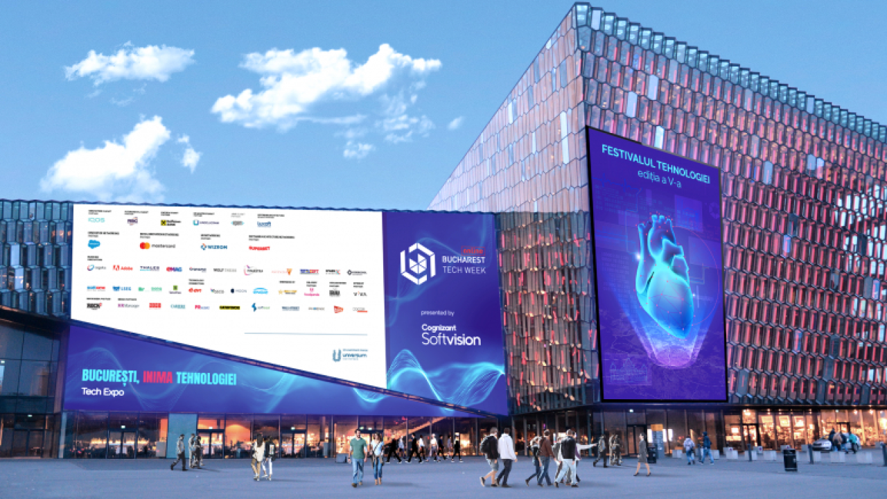 Tech Expo, expoziția de tehnologie și inovații, revine la Bucharest Tech Week