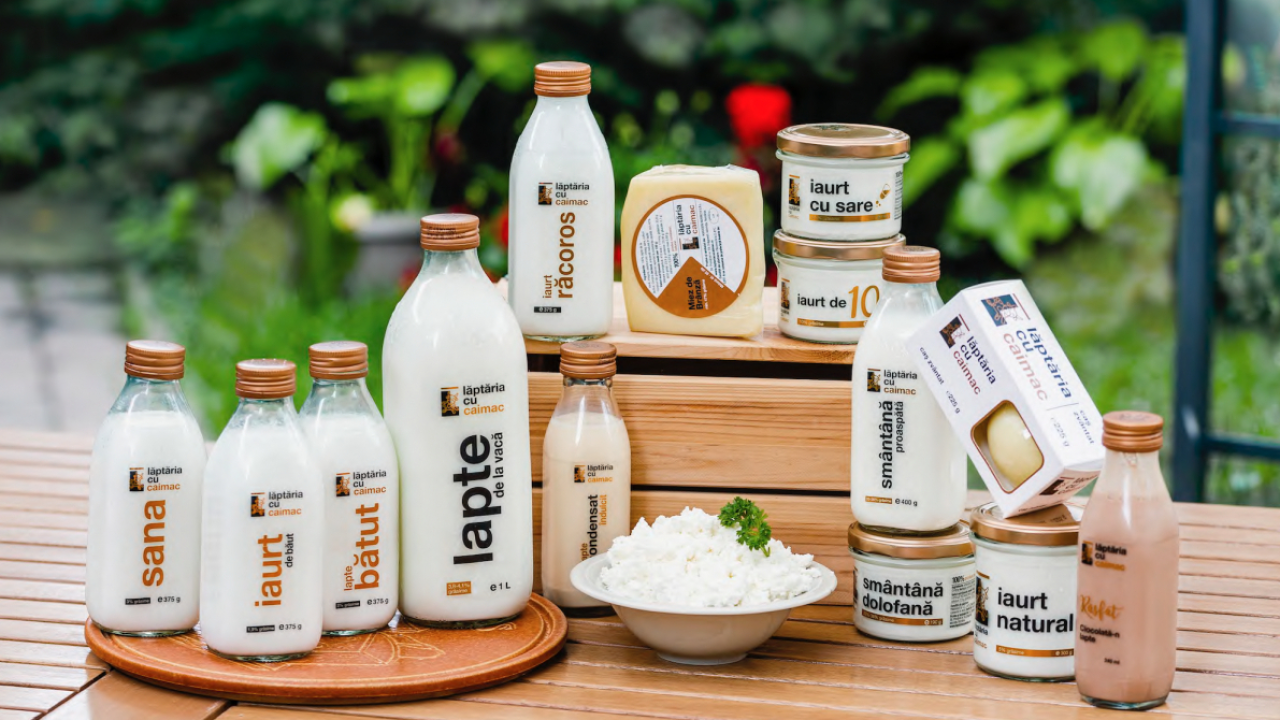 Lăptăria cu Caimac, venituri de 52,7 milioane de lei în primele nouă luni