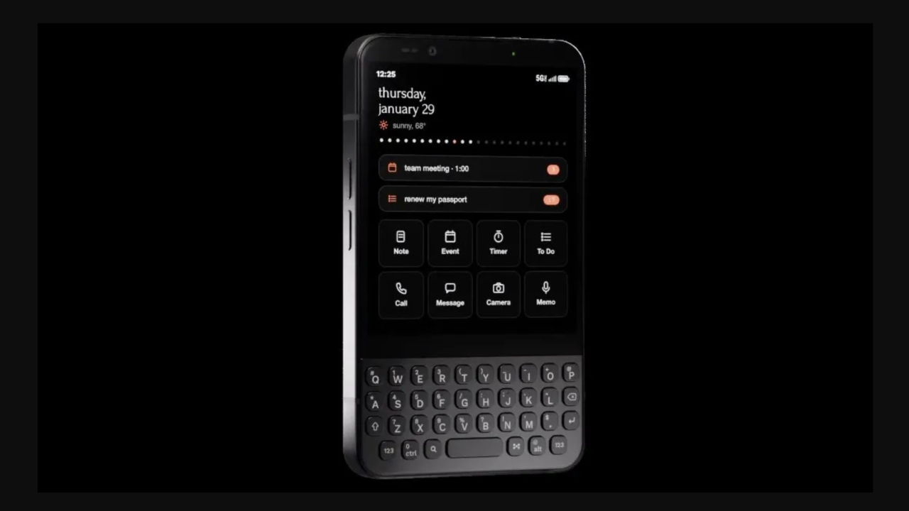 Încă se mai lansează smartphone-uri cu tastatură. Minimal Phone 2 este pe Kickstarter