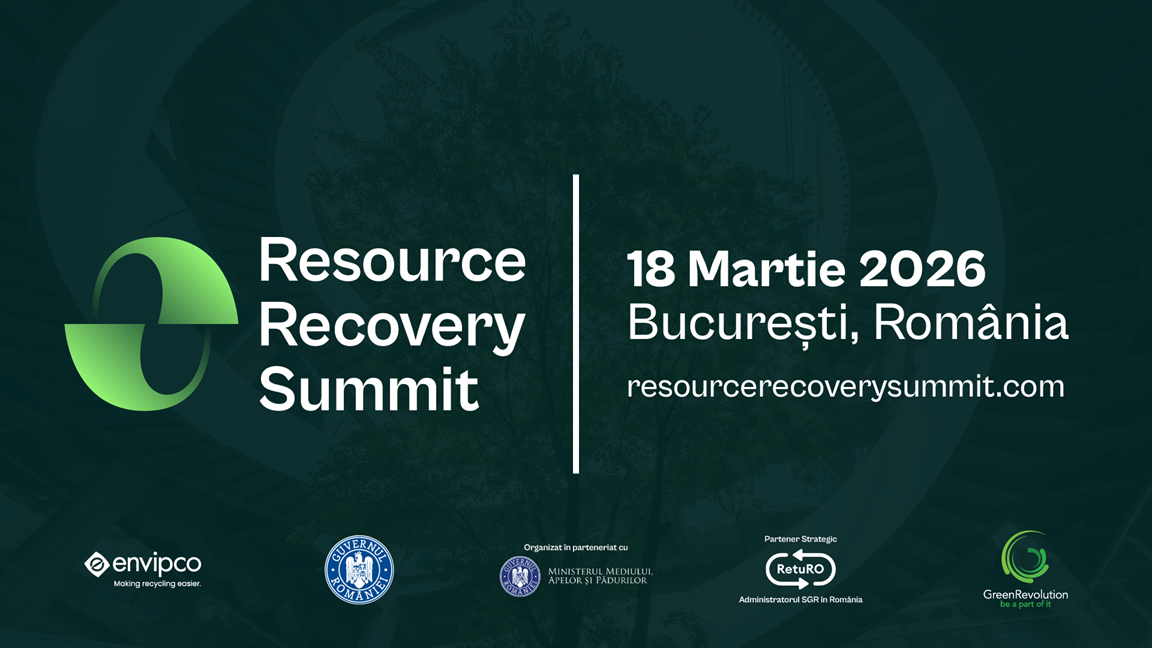Resource Recovery Summit 2026 | România, punct de întâlnire pentru decidenți europeni în economia circulară