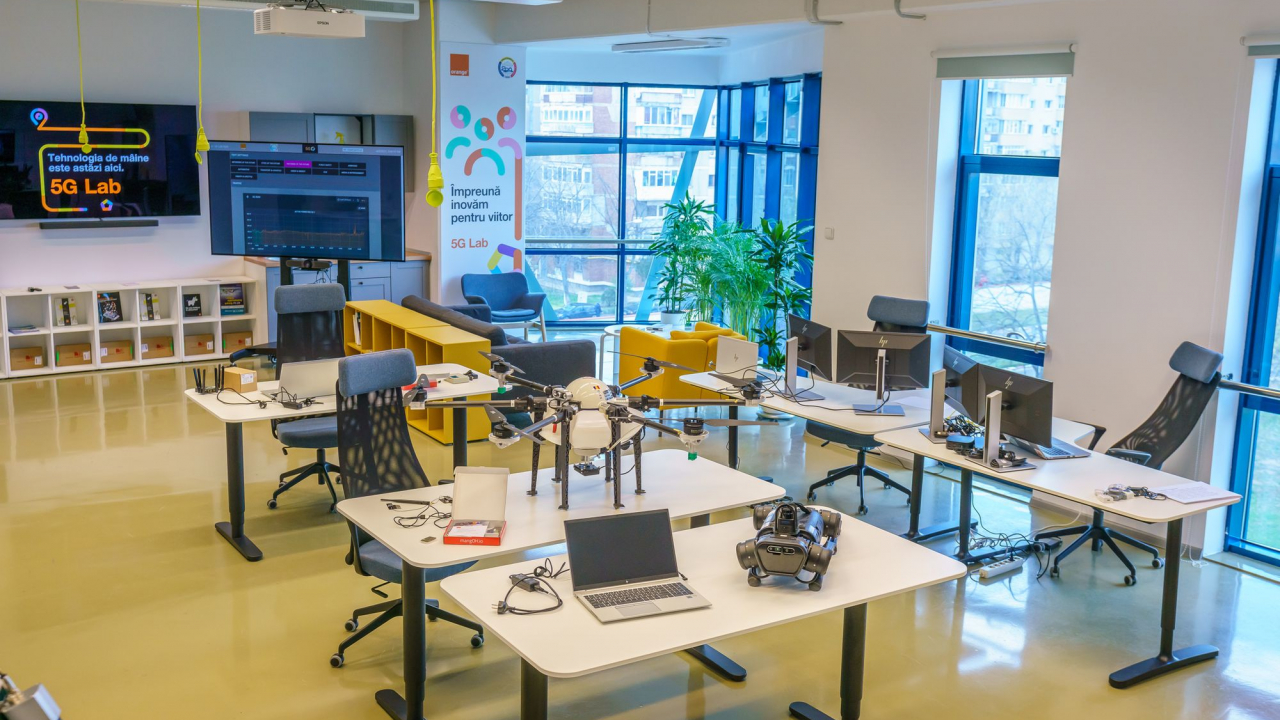 Orange and the CAMPUS Research Institute of UPB open the first 5G laboratory in Romania