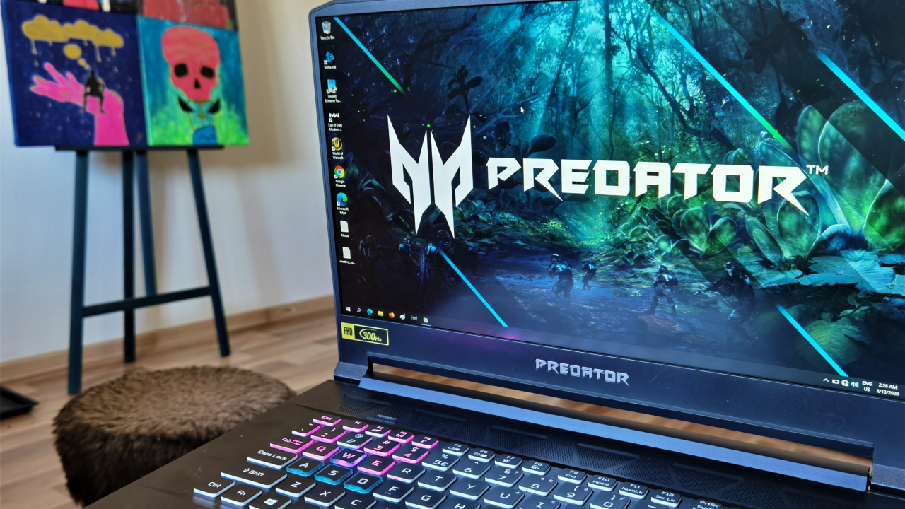 REVIEW Acer Predator Triton 500: Performanțe impresionante, corp compact