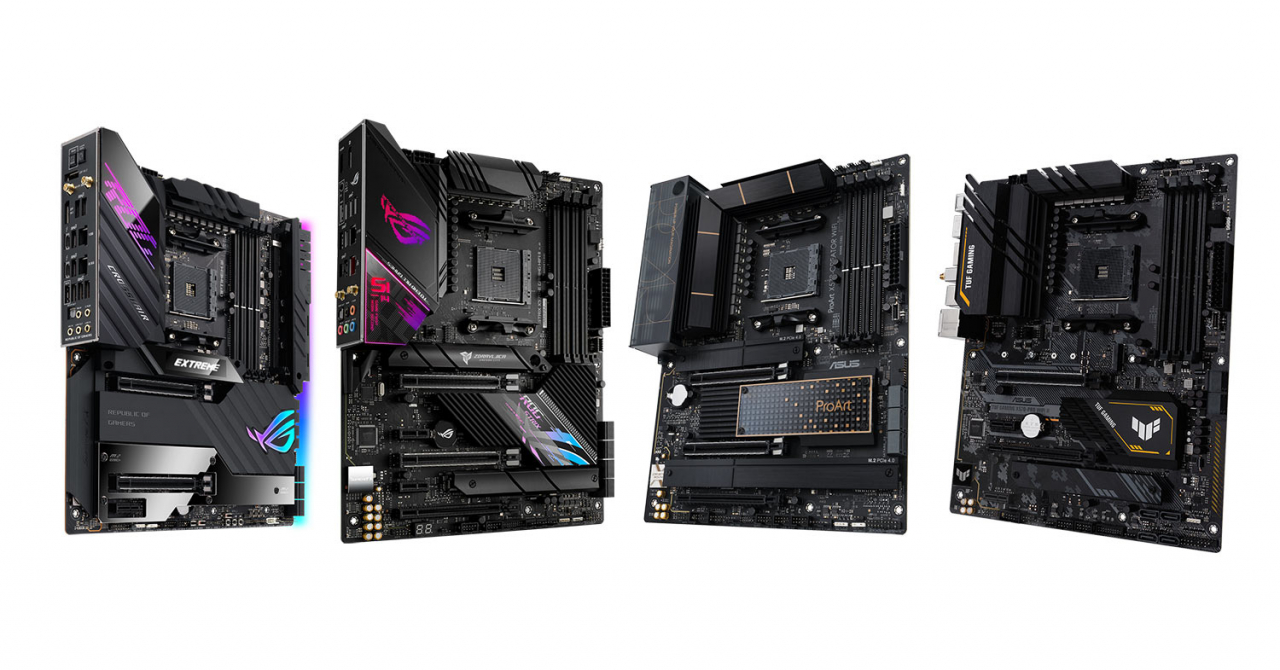 ASUS a lansat patru plăci de bază noi cu chipset X570 cu răcire pasivă