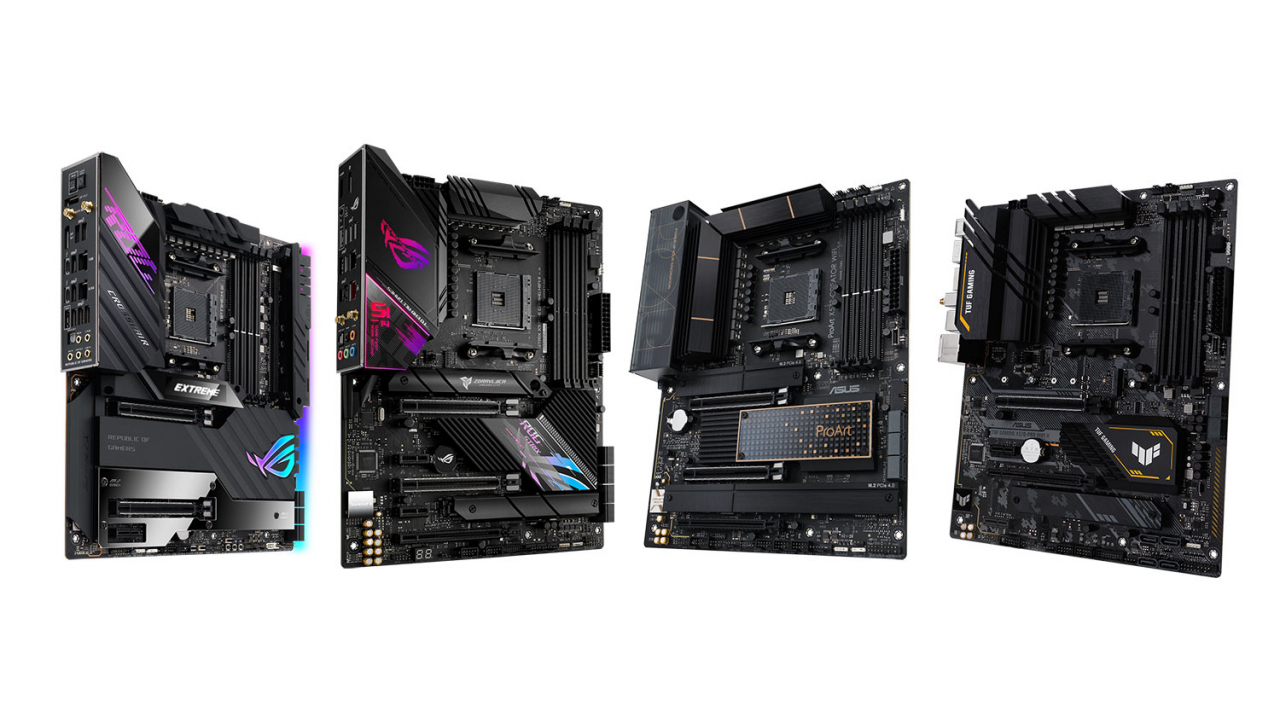 ASUS a lansat patru plăci de bază noi cu chipset X570 cu răcire pasivă