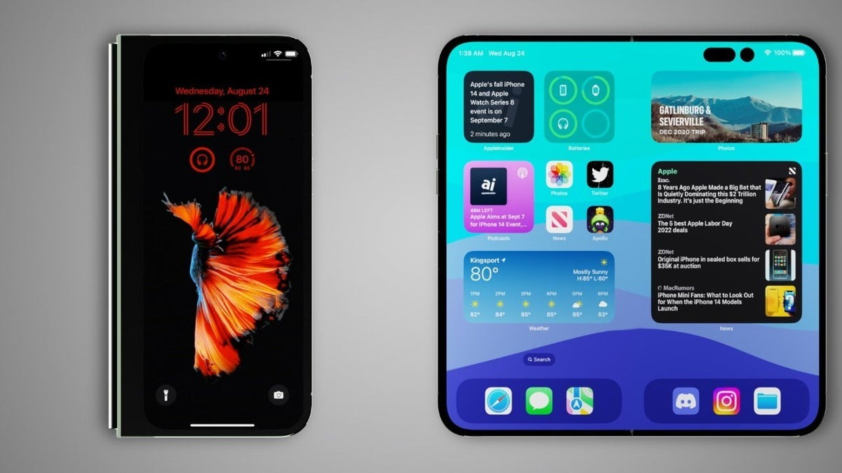 iPhone-ul pliabil și o variantă Pro cu un design nou, planificate pentru cea de-a 20-a aniversare