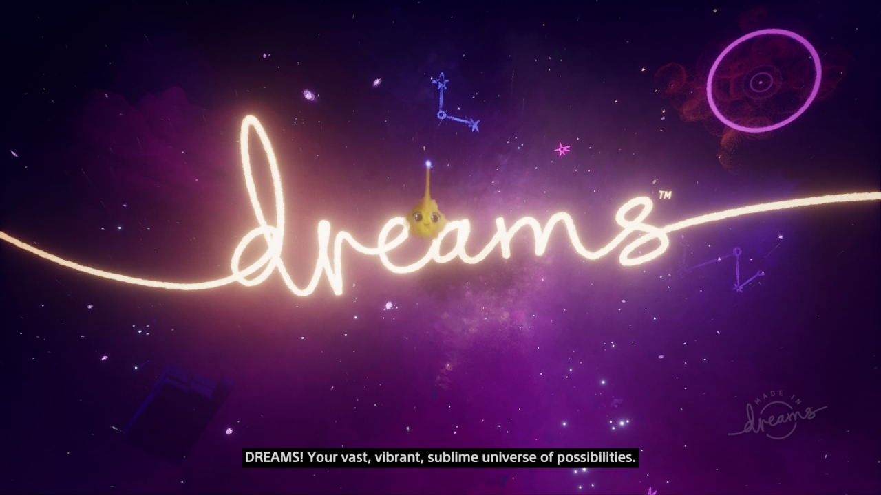 Activități de weekend: Dreams - un joc unic pe care trebuie să-l încerci