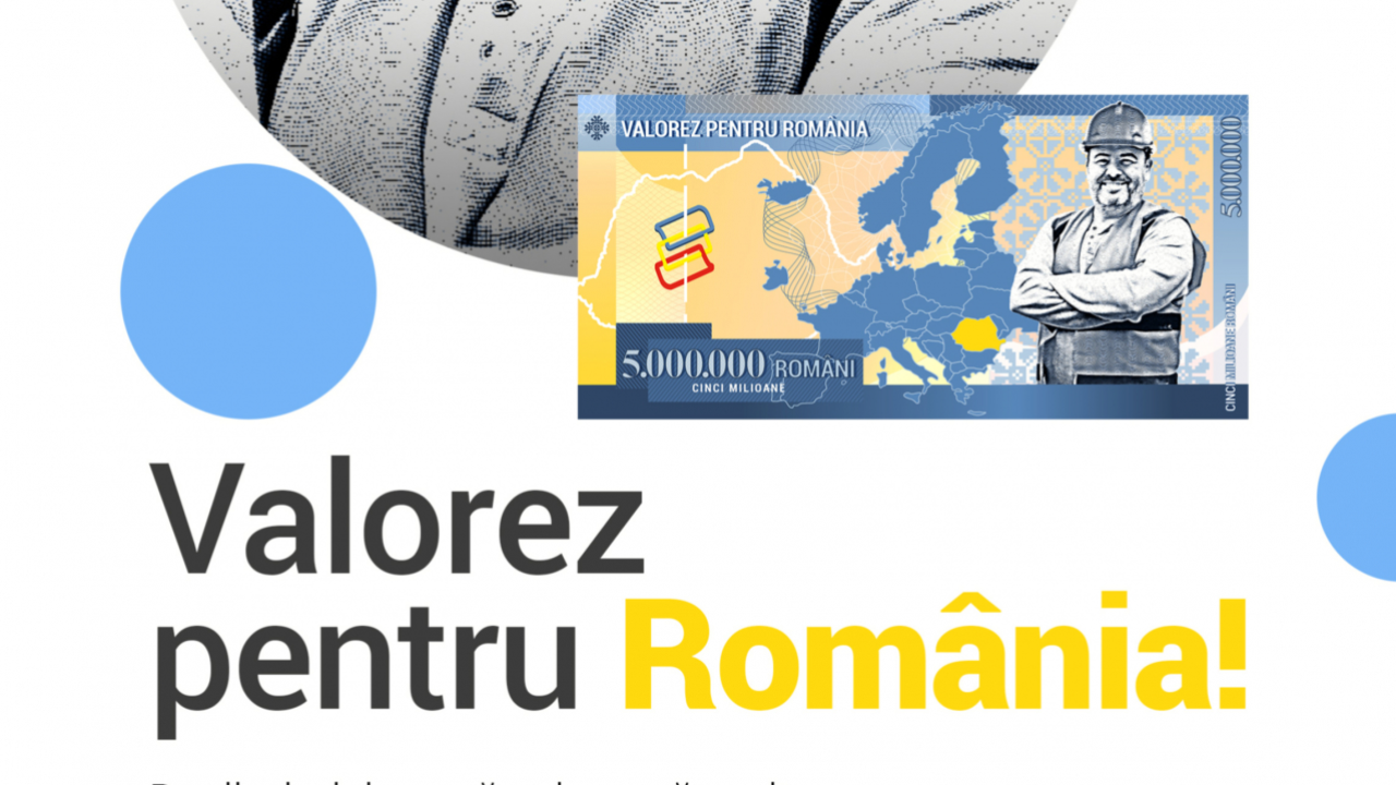 Inițiativă TransferGo pentru românii din Diaspora: o bancnotă dedicată acestora