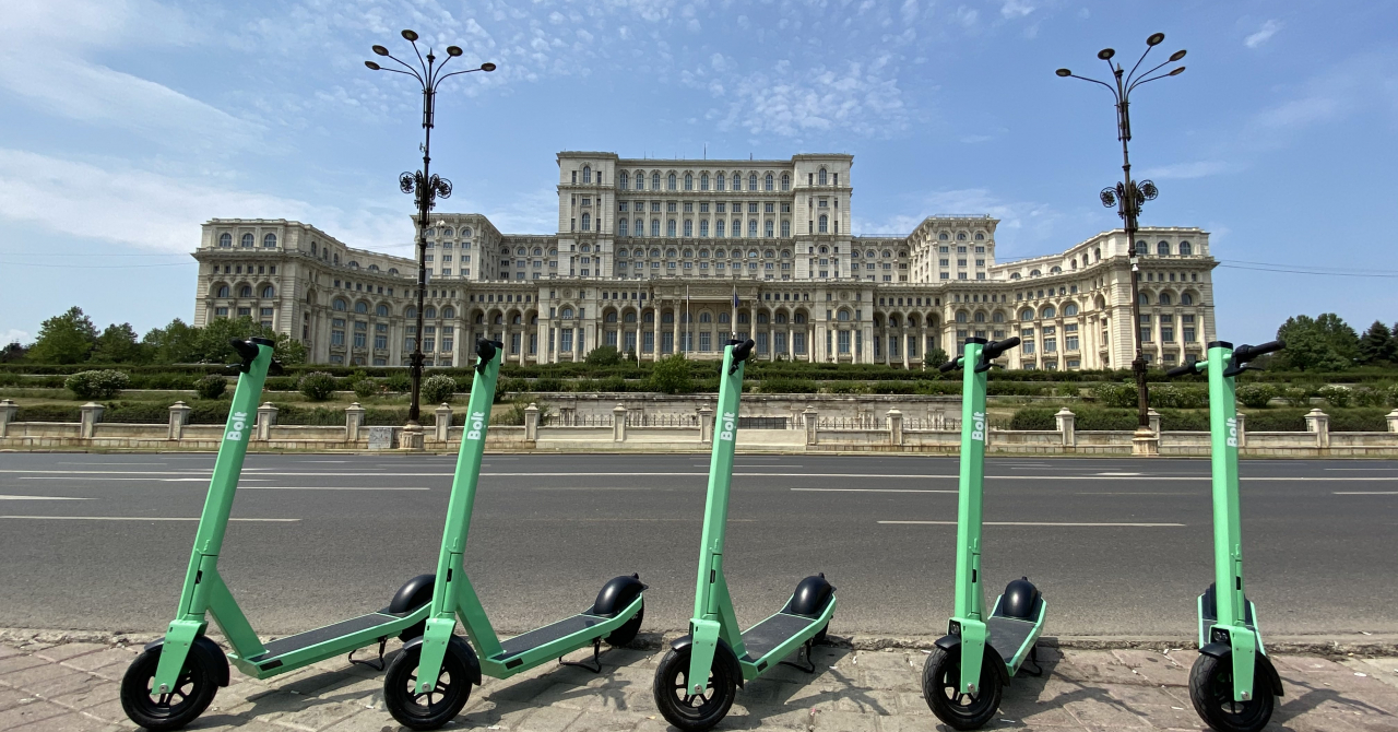 Bolt lansează trotinetele electrice în București. Sunt disponibile în aplicație