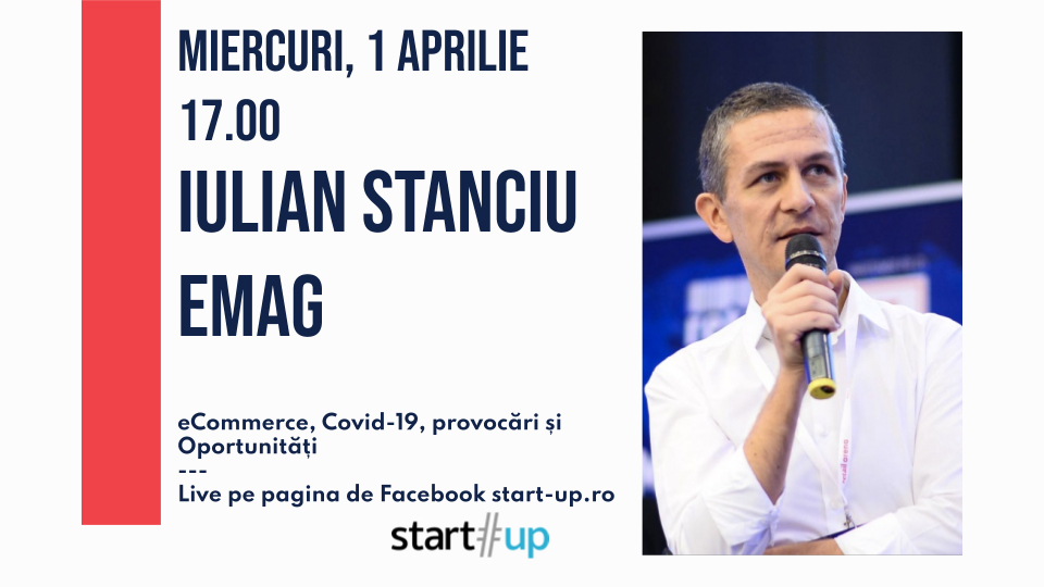 Webinar: Iulian Stanciu, eMAG: Soluții pentru ecommerce și încotro mergem?