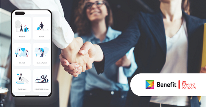 Benefit, aplicație mobilă de beneficii flexibile adaptate contextului sanitar