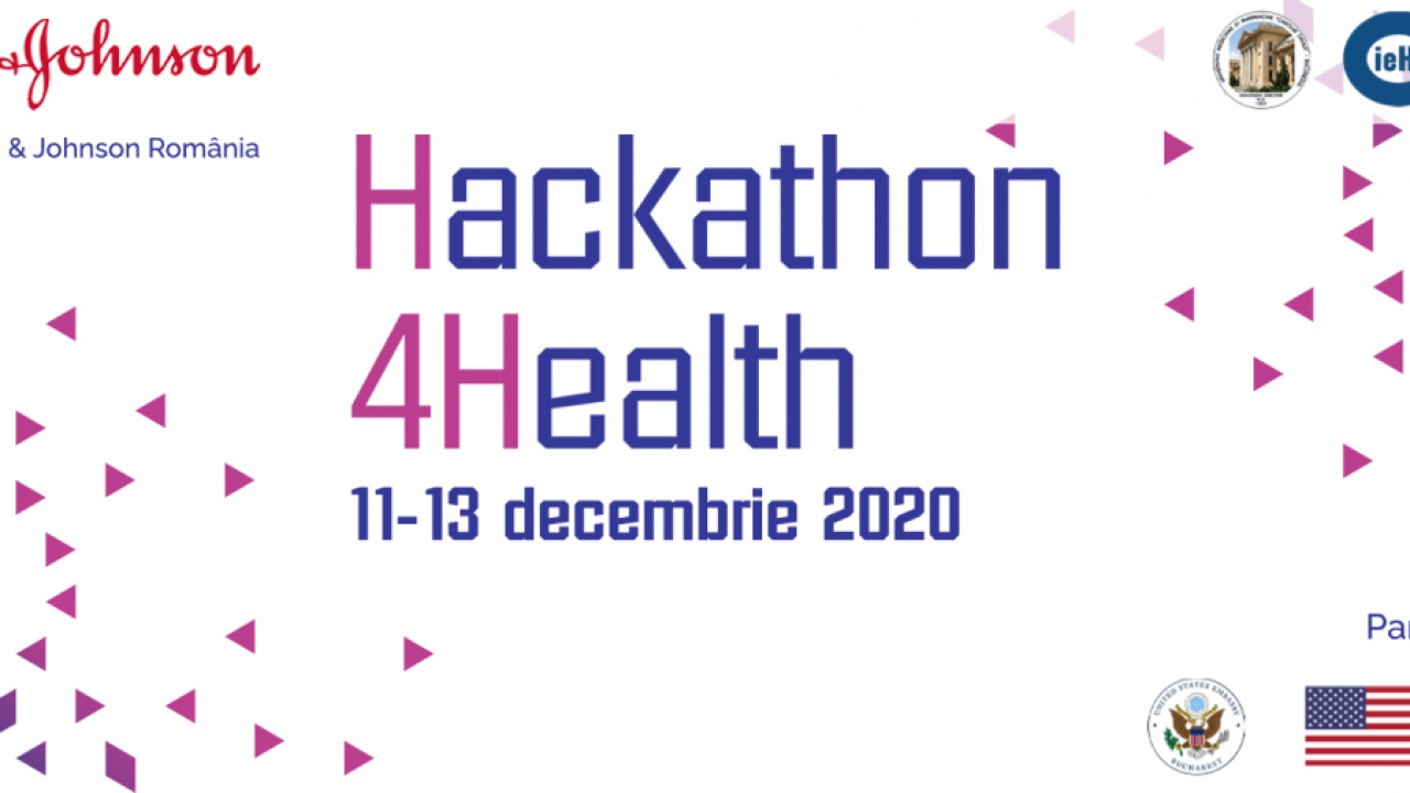 Hackathon4Health 2020: codează pentru îmbunătățirea domeniului sănătății