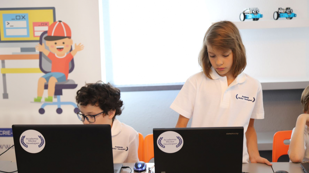 Cursuri de programare pentru copii: interes din ce în ce mai mare în România