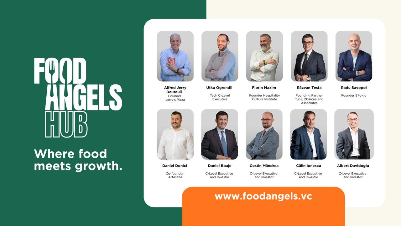 Investitorii specializați în food și HoReCa se aliază sub umbrela Food Angels Hub