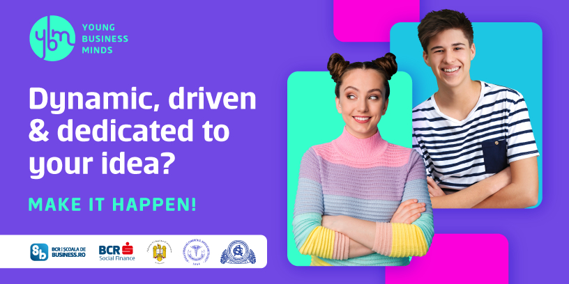 Young Business Minds - concurs de idei de afaceri pentru elevi de liceu