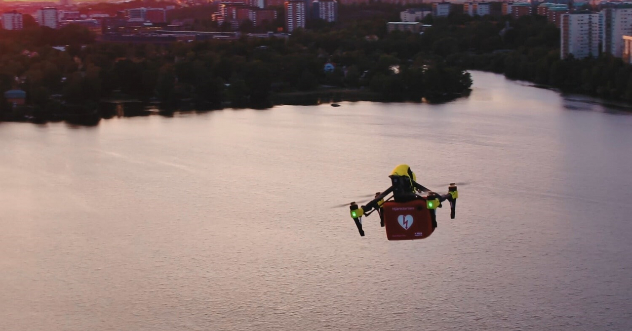 Vodafone și Ericsson au testat livrarea cu drona în Germania