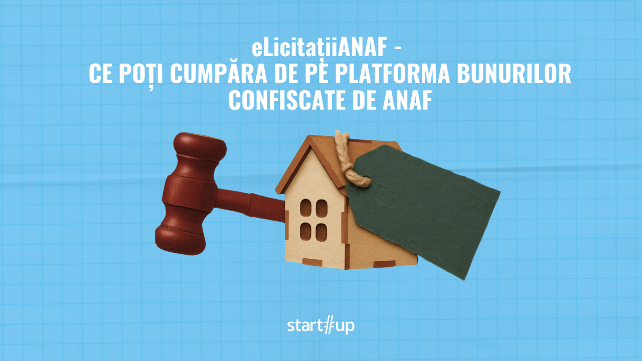 eLicitațiiANAF - platforma bunurilor din posesia statului sau confiscate de ANAF